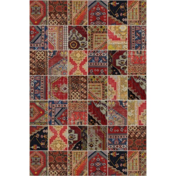 Quintesa Patch 12 Patchwork Halı: Klasik Desenlerin Renkli Mirası