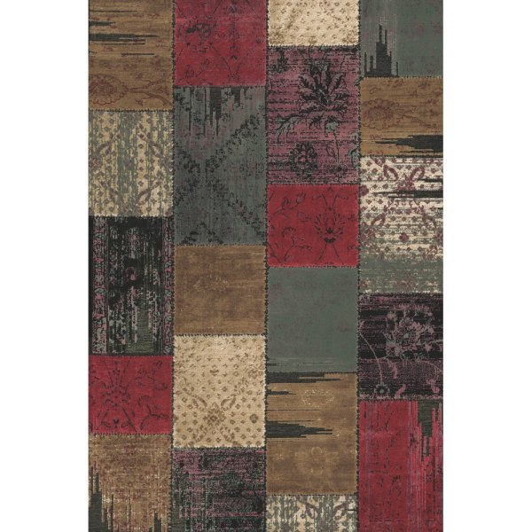Quintesa Patch 13 Vintage Patchwork Halı: Derin Renklerin Zarif Uyumuyla Şıklık