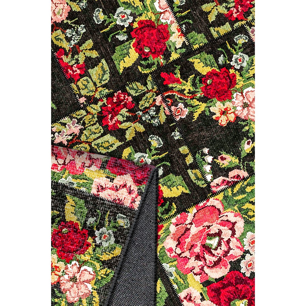 Quintesa Patch 02 Bambu Halı: Çiçeklerin Sanatsal Dansı