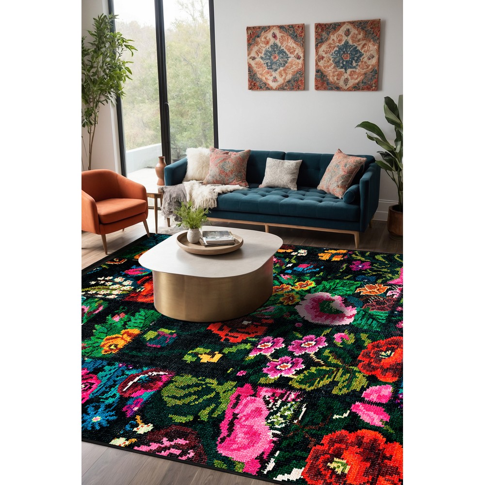 Quintesa Patch 05 Patchwork Halı: Renklerin ve Desenlerin Sanatsal Dansı